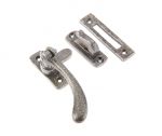 Tear / Pear Drop Window Latch in Dark Pewter Cast Iron (VF19PD)